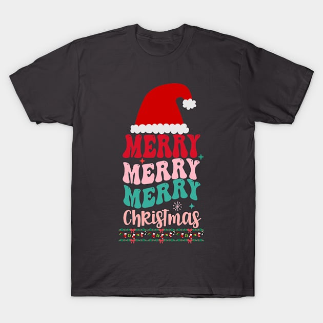 merry merry christmas T-Shirt by High Trend